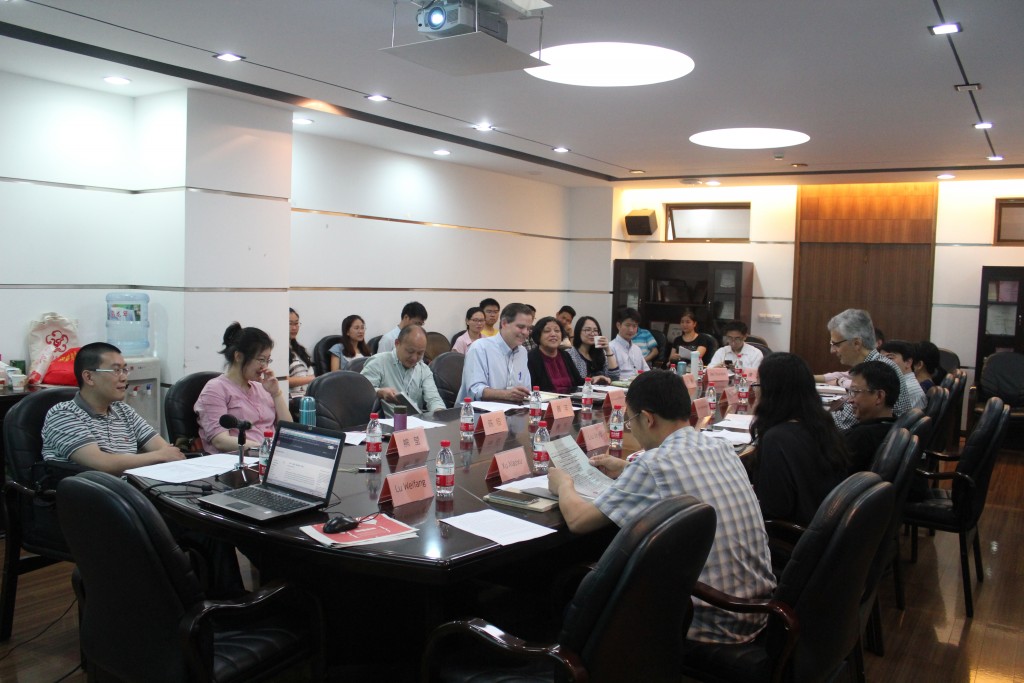 The meetings took place in a seminar room in the humanities building at Shanghai Normal University. We were assisted by a wonderful group of SHNU students.